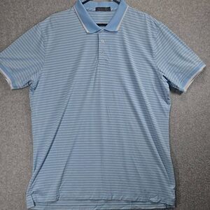 G/FORE Gold Polo Striped XL